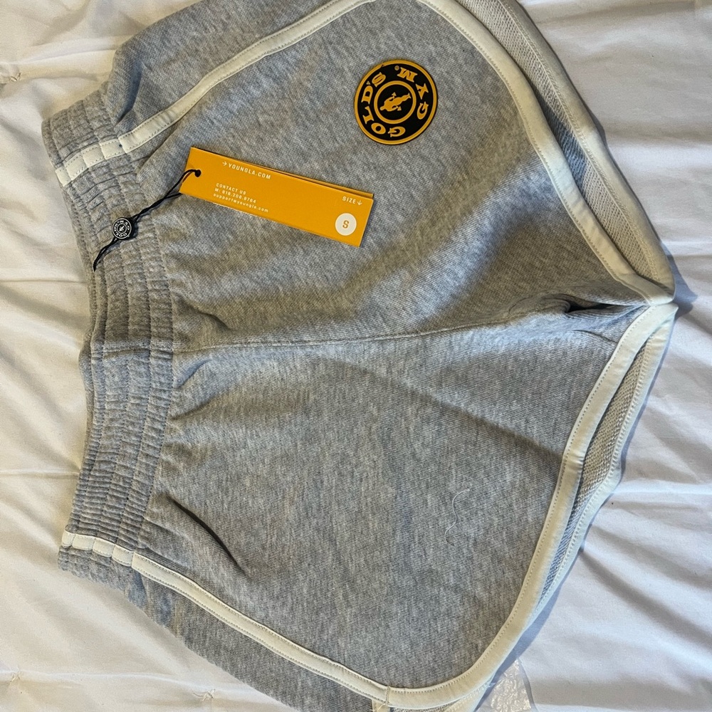 YoungLA Gray Women's Athletic Shorts